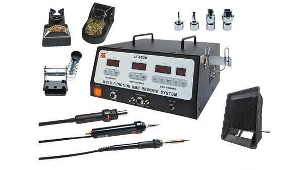 Xytronic LF-853D (110ESD) 100W Vakum + 600W Sıcak Hava + 100W