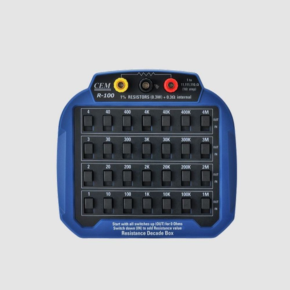 CEM R-100 Kalibrasyon Direnç Kutusu - sanayipazari.com
