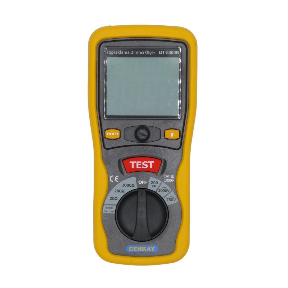 CEM DT-5300B Topraklama Direnci Ölçer - sanayipazari.com